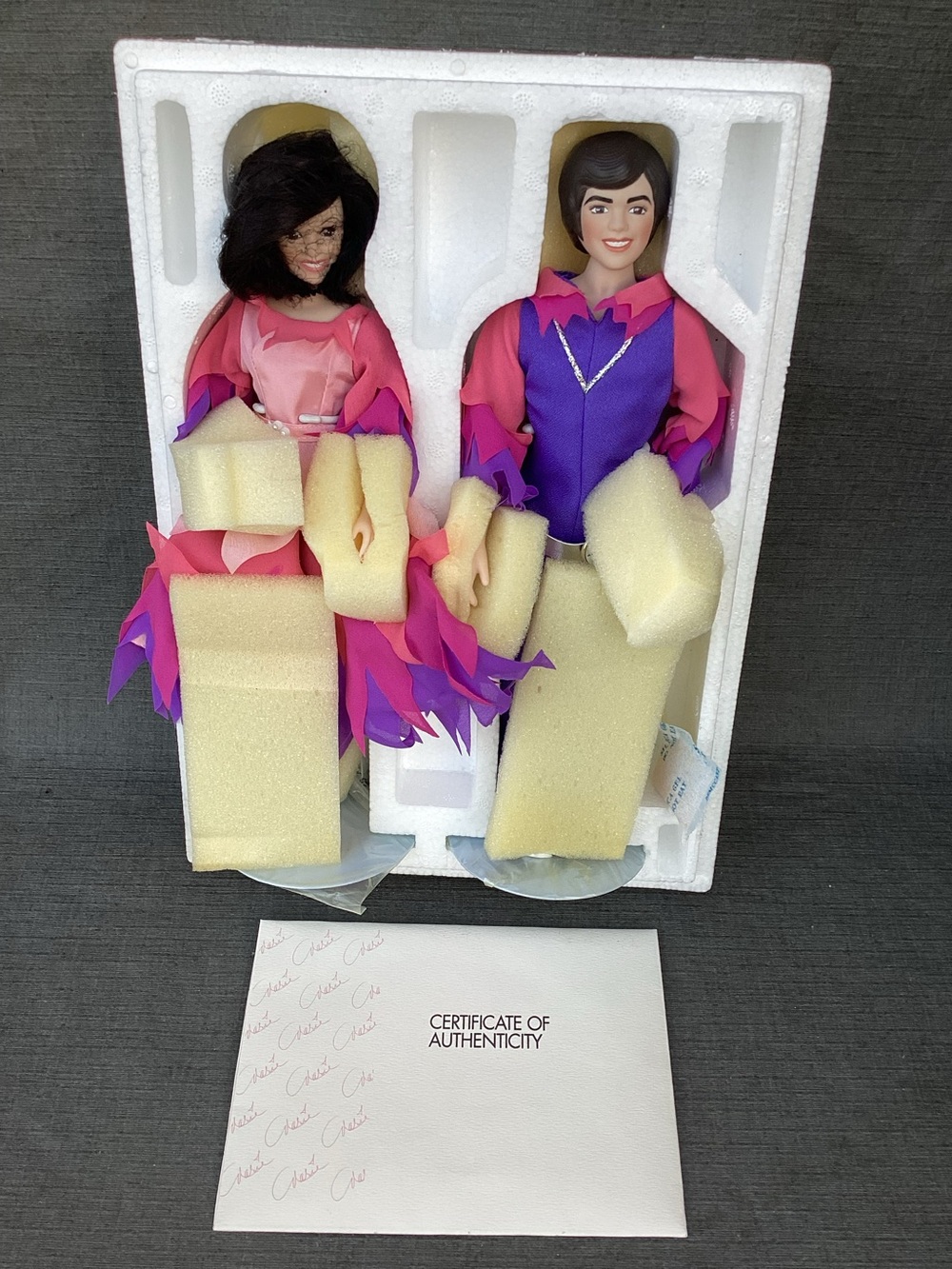 1998 Marie Osmond Donny & Marie  "Through the Years" Limited Edition DOLLS